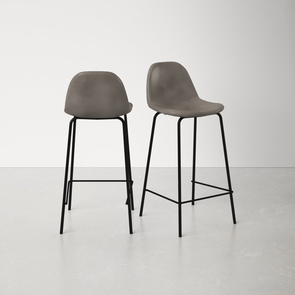 AllModern Kody Vegan Leather Bar & Counter Stool & Reviews Wayfair Canada